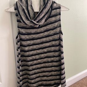 Anthropologie cowl neck sweater tank